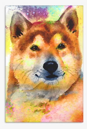 Shiba Inu Canvas P009 - Dog