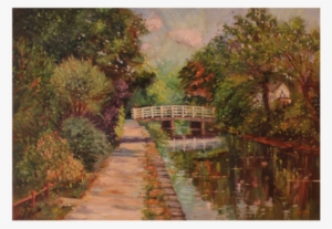 Coryell Bridge Afternoon - Boardwalk