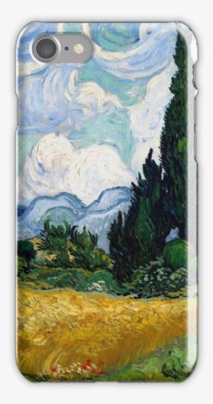 Wheat Field With Cypresses By Vincent Van Gogh Iphone - Van Gogh