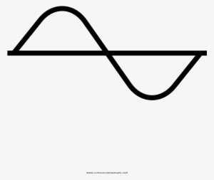Sine Wave Coloring Page - Onda Senoidal Png