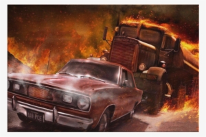 Duel Canvas Wrap - Duel Spielberg