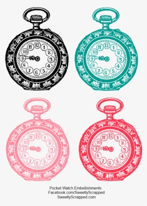 Pocketwatches - Free Printable Mad Hatter