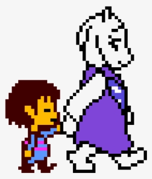 Toriel And Frisk - Undertale Toriel And Frisk