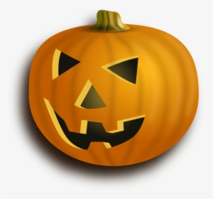 Scary Pumpkin Clip Art - Transparent Background Halloween Clip Art