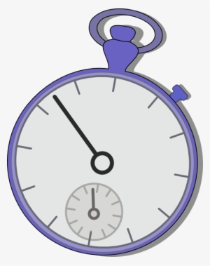 Pocket Watch Clipart Cartoon - Running Stopwatch Clipart