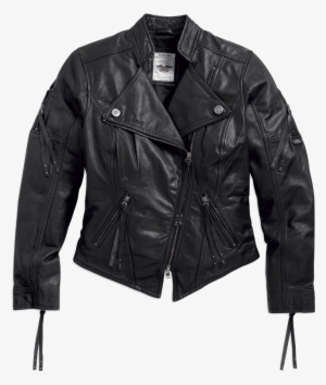 Veste En Cuir Femme Style Motard