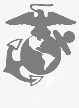 Gold Eagle Globe And Anchor Ega Decal Sticker Clipart - Marine Logo Clip Art