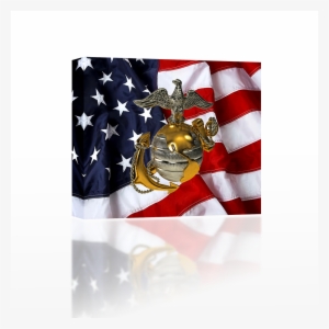 Eagle, Globe, And Anchor - Poster: Klikk's Stars And Stripes, 61x41in.