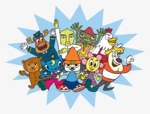 Parappa The Rapper Groupshot - Parappa The Rapper Characters