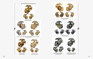 United States Marine Corps Eagle, Globe, And Anchor - Cartoon