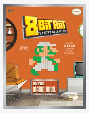 Teddy Bear - Sticky Notes Art Mario Luigi