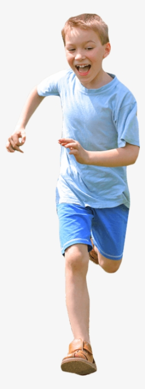 Kids Running Cut Out