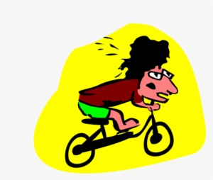 Clip Art Biker Boy