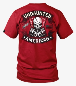 Undaunted Biker Style - Usaf Police Shirt