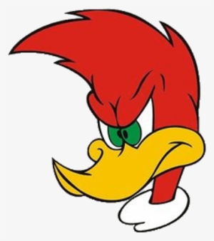 angry woody woodpecker