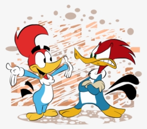 40′s Woody Woodpecker Unimpressed By The Cheap Tv Woody - Chilly Willy