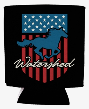 Black Shield Koozie - Stallion
