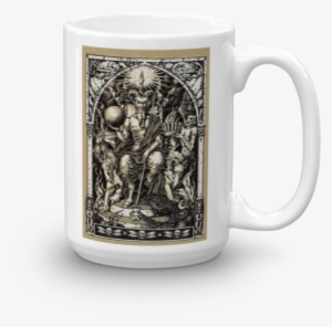 Satan Presiding At The Sabbat, Attended By Demons - Framed Art Print: Zuber's Satan Presides