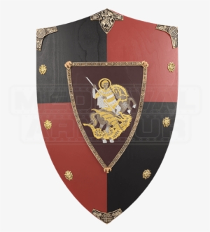 Black Prince Wooden Shield - Wooden Shield