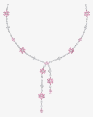 Forget Me Not By Harry Winston, Lariat Pink Sapphire - Harry Winston Forget Me Not