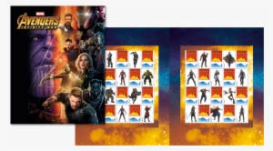 Infinity War Stamp Pack - Avengers Infinity War Stamp Pack