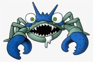 Clip Art Black And White Handsome Dragon Quest Wiki - Dragon Quest Handsome Crab