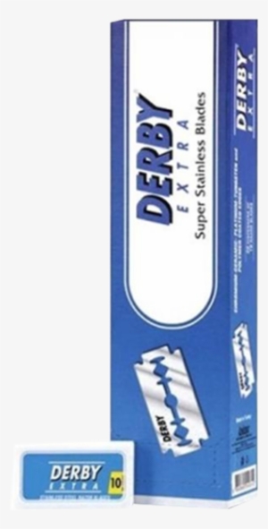 40 Derby Extra Blue Double Edge Razor Blades - Derby Extra Double Edge Razor Blades (10 Blades/pack)