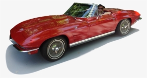 Debra In Corvette