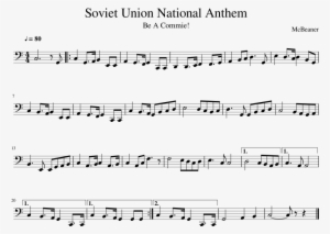 Soviet Union National Anthem Sheet Music Composed By - Ussr National Anthem Tuba