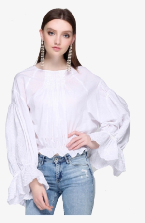Killer Queen Blouse - Designer Full Loose Sleeves