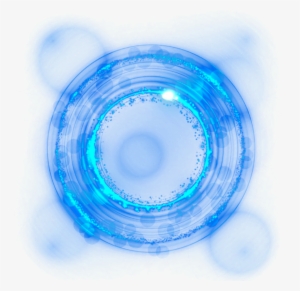 Magic Magiceffects Circle Glowing - Blue Light Effect Png