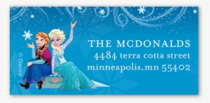 Disney Frozen Snowflake Swirls, Square, Blue - Institut Leonard De Vinci