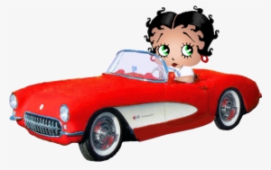 Betty Boop 1957 Corvette Photo Bettyboop1957corvette - Betty Boop