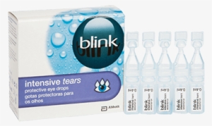Blink Contact Lens Intensive Tear Drop Vials Eye Drops - Blink Intensive Tears