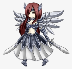 Fairy Tail Wallpaper Called Erza Scarlet - Chibi Fairy Tail Erza