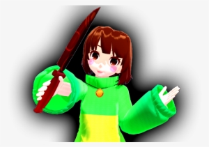 Undertale Knife Png - Mmd Knife Undertale