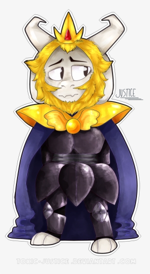 Asgore Undertale Png Vector Free - Asgore Chibi