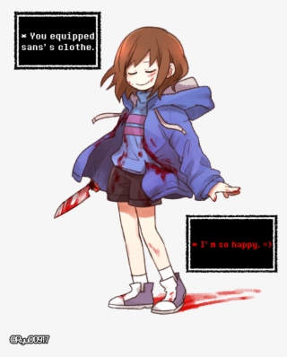 Art, Frisk, And Undertale Image - Genocide Frisk
