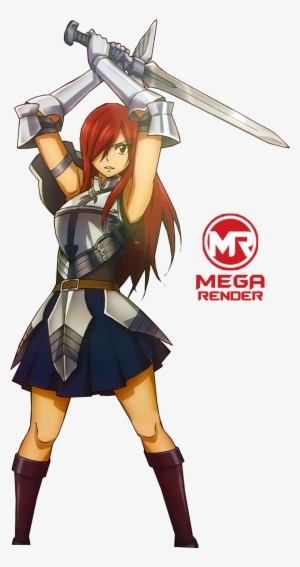 Render Fairy Tail Erza Scarlet - Fairy Tail Erza Heart Kreuz Armor