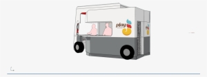 Ice Cream Truck Kiosk - Portable Network Graphics