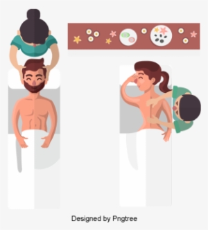 Cartoon Hand Painted Woman Beauty Care Design, Cartoon, - Painting