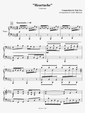 "heartache" Sheet Music Composed By Composition By - Do Apostrophes Mean In Music