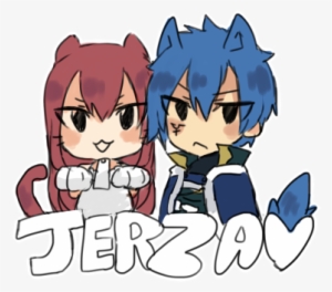 “ Just A Little Jerza Chibi Because I Wanted To Post - Fairy Tail Jerza Chibi