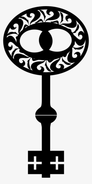 Oval Vintage Key Shape Comments - Oval