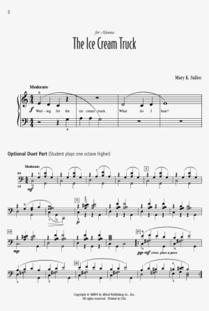 Ice Cream Truck Thumbnail - Ice Cream Truck Song For Clarinet