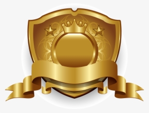Freeuse Download Golden Vector Gold Badge - Golden Badge Png