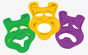 Mardi Gras Colors Mask - New Orleans