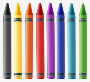 Colorful Crayons Png Clip Art Image - Crayons Clipart