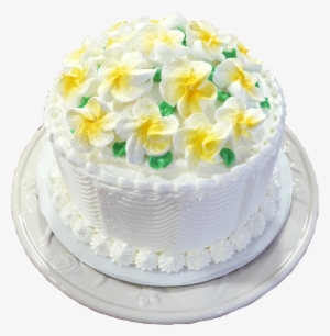 Plumeria Cake - Cake Decorating