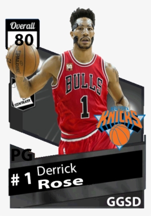 #nba2k17 Derrick Rose Current Cardpic - New York Knicks